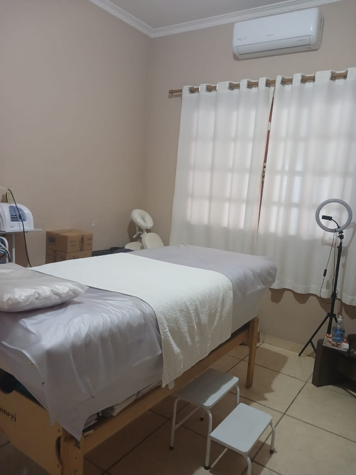 Espaço de atendimento de Fabiana dos Santos Silva