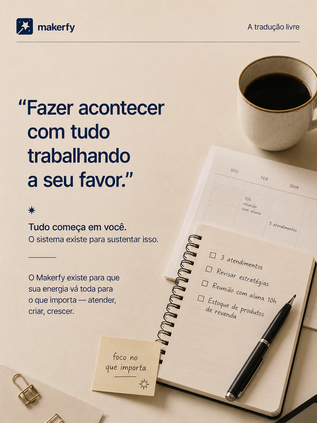 Espaço de atendimento de Edna Araújo