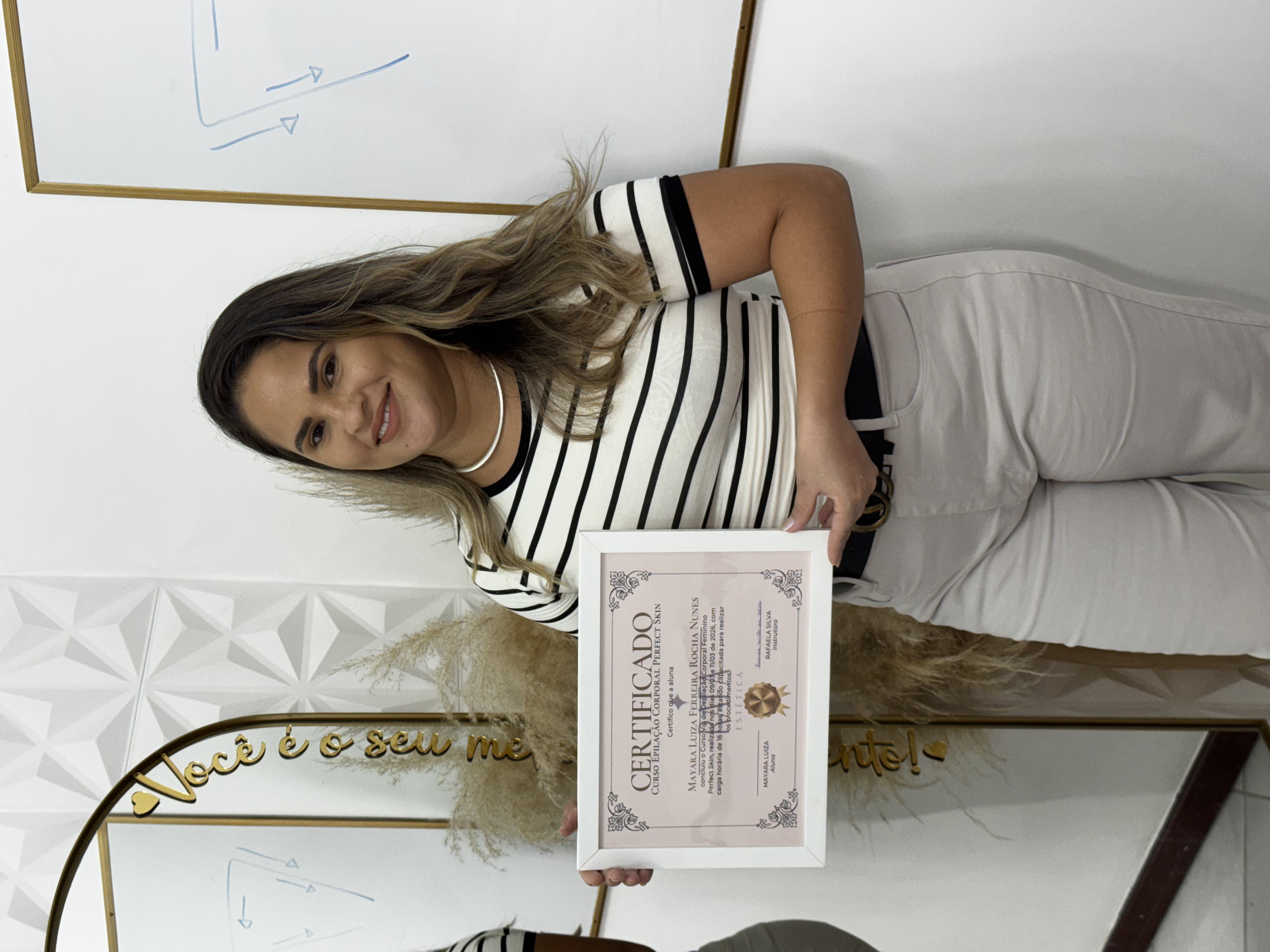 Espaço de atendimento de Rafaela Santos da Silva