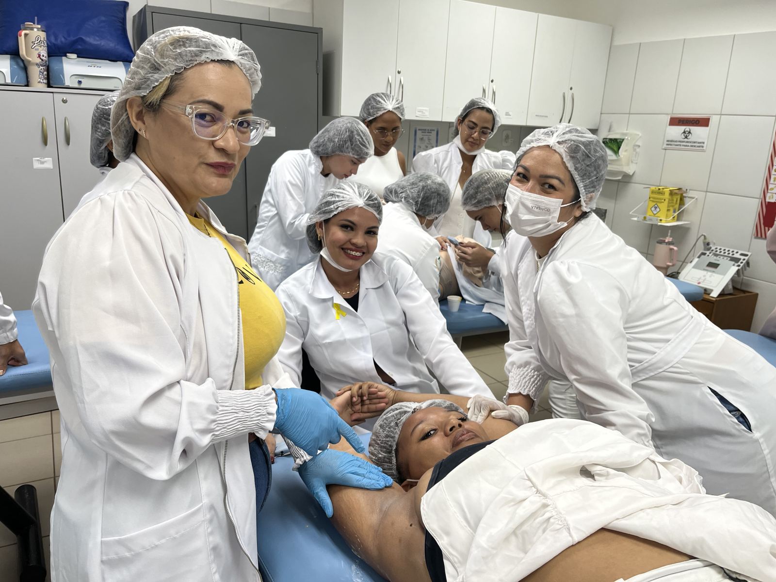 Espaço de atendimento de Adna Raquel Macedo Vieira dos Santos