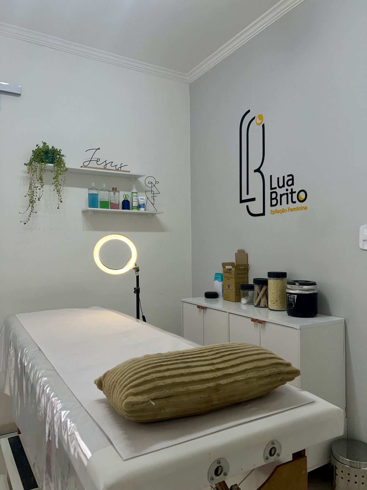 Espaço de atendimento de Lua Brito